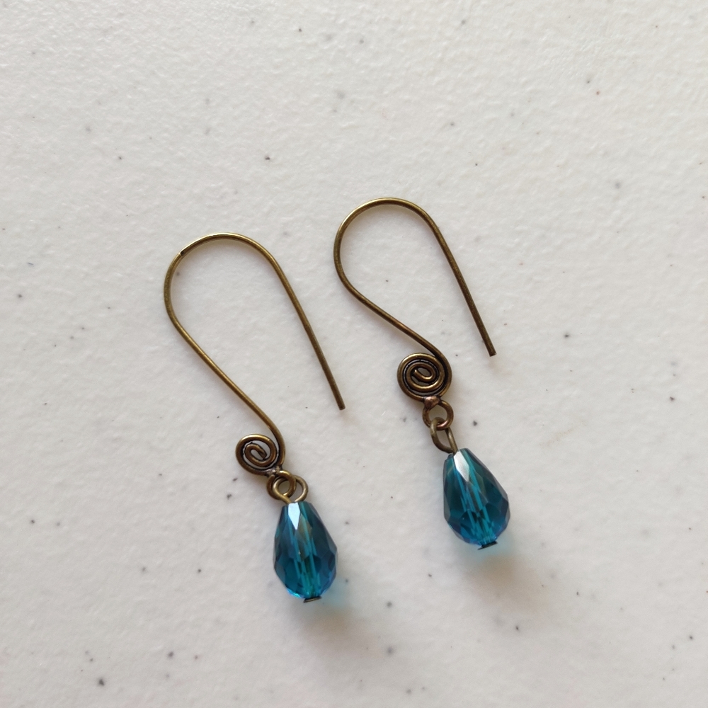 3 for $10 - Blue dangles